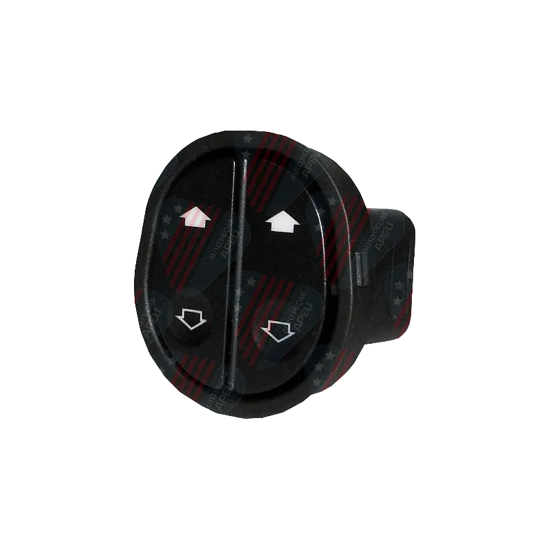 Interruptor de Vidro Elétrico Tecla Dupla, Possui Moldura - Im31535
