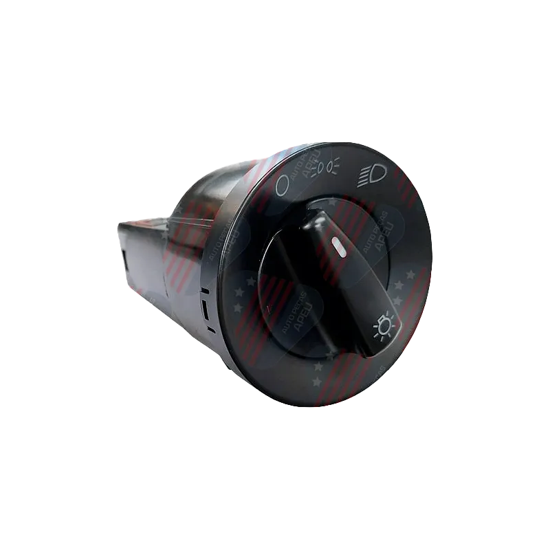 Chave Luz sem Reostato Led Vermelho - Vw, Gol, Parati, Saveiro 2000 - 12v -im52334