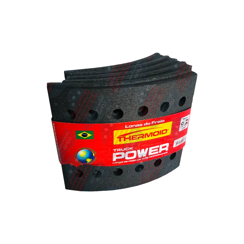 Lona de Freio - Ford Cargo 1215, 2421, 3224, F-12000, F-16000, Iveco 120-150, Volkswagen 11.140, 12.140, 13.190, 15.180, Volvo Vm 260, 310 - Th 165 Tpower 