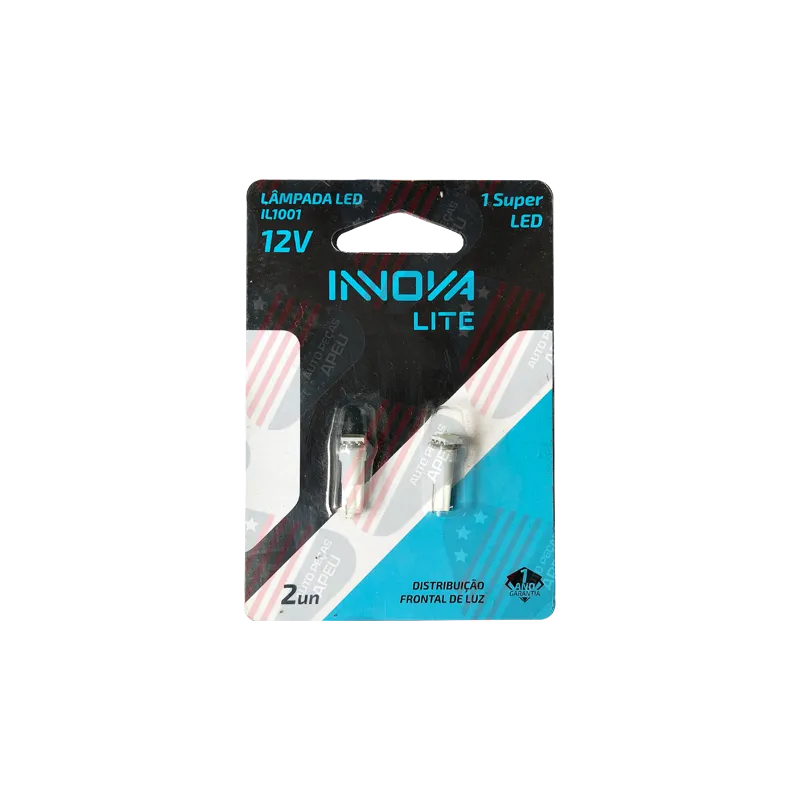 Kit de Lâmpadas Led - T5 1 Polo,  12v - Il1001