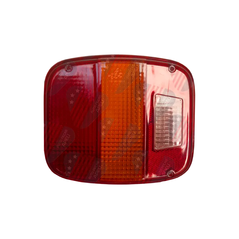 Lente para Lanterna Pl0440 - Ford, Vw  Tricolor - Pl04410009