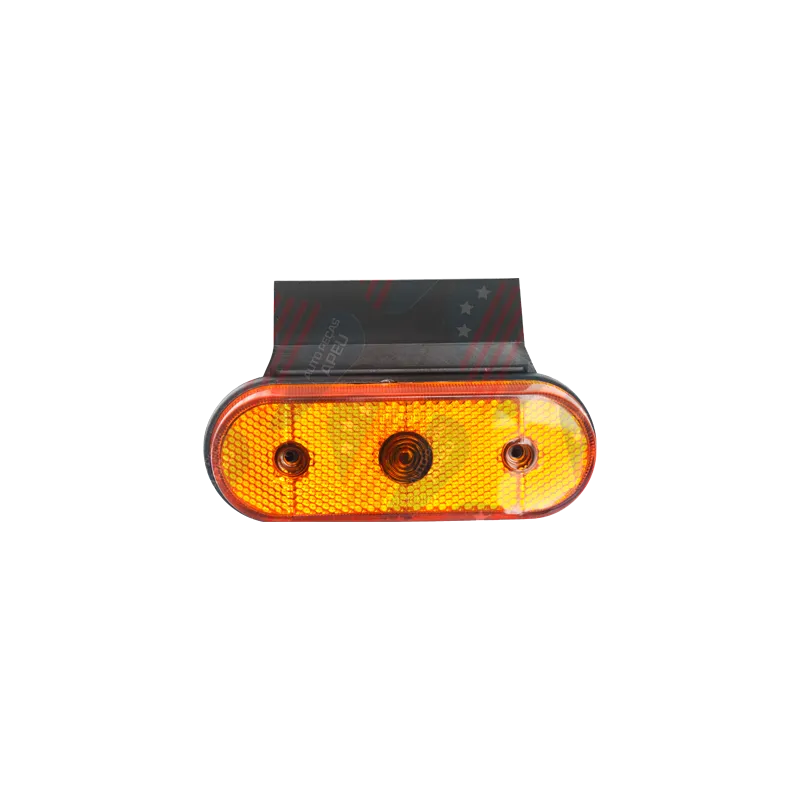 Lanterna Lateral  Universal - Facchini - com Soquete, Suporte, Amarelo - Pl06081901
