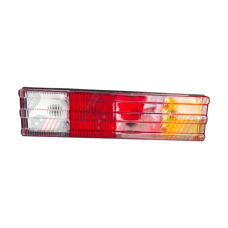 Lanterna Traseira - Ford, Mb - Lente Borda Reforcada, com Vigia, Tricolor - Pl07162209