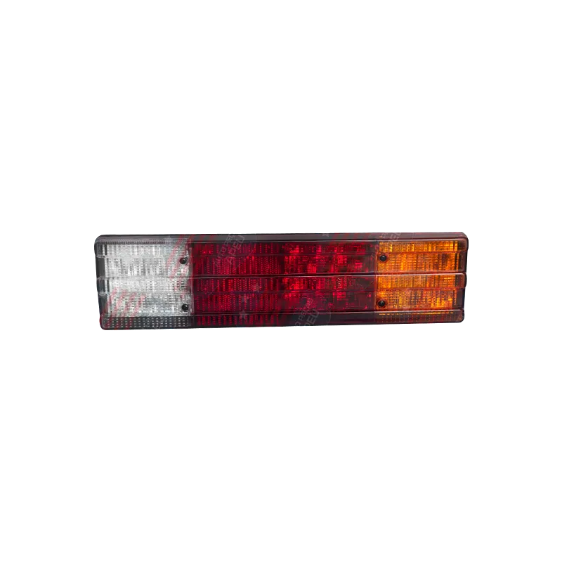 Lanterna Led Traseira - Ford, Mb - Borda Reforcada, 26 Leds, com Vigia, Esquerdo - Tricolor - Pl07162249 