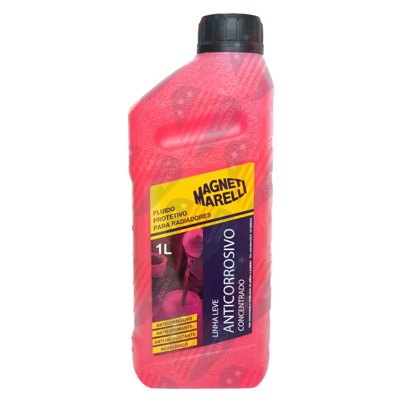Aditivo Rosa Concentrado para Radiador - Anticorrosivo, 1 Litro - Frmm6000