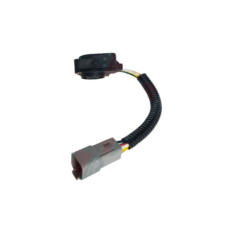 Sensor Pedal Acelerador- Volvo Fh12 - 5 Pinos Redondo, Conector Quadrado  Cinza - 30-063