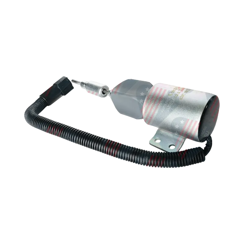 Valvula Solenoide - Ford 1215, 1217, 1415, Vw 14220, 24220 - Parada Motor, 4 Pinos, 12v - 43-761