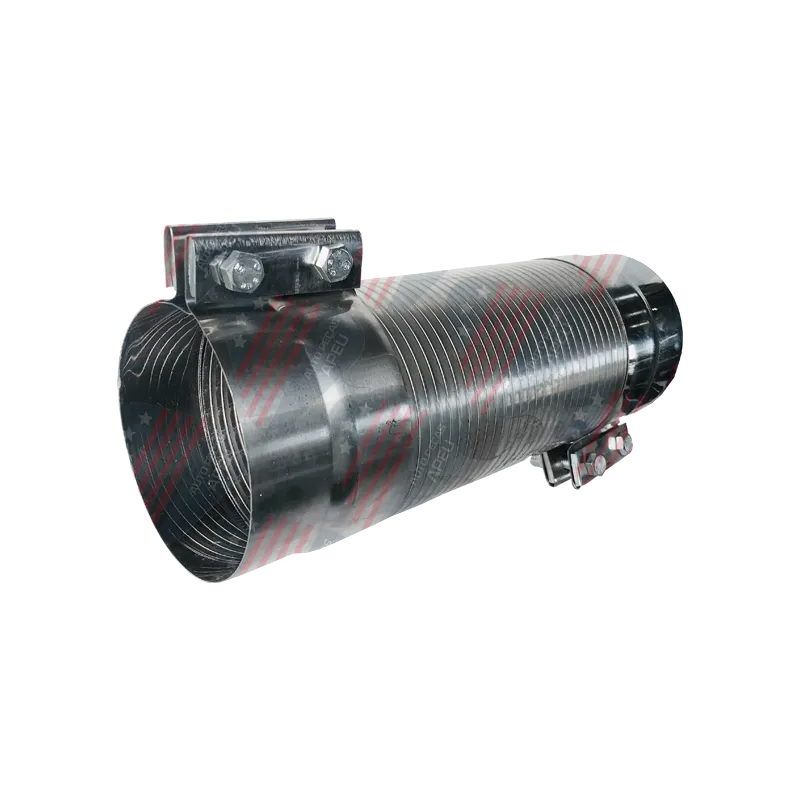 Tubo Flexivel - Mb - Escapamento com Abraçadeira, Inox  - 49-007