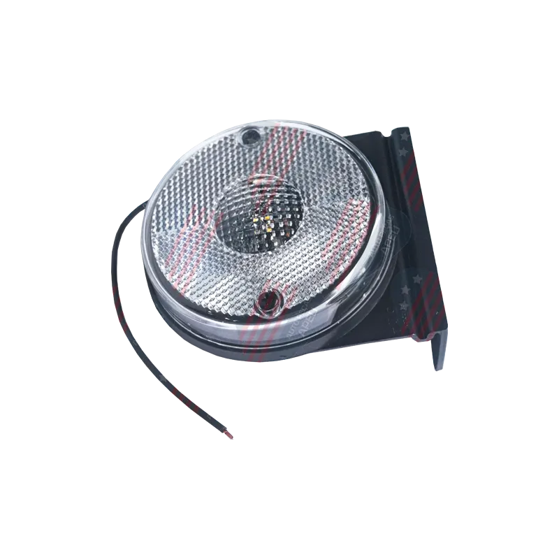 Lanterna Lateral 1 Led - Universal, com Cabos, Base Reta com Haste, Cristal - Pl05241542