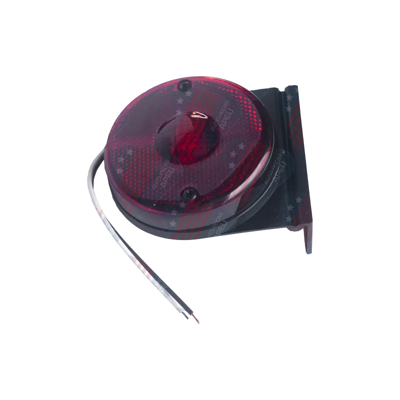 Lanterna Lateral 1 Led - Universal, com Cabos, Base Reta com Haste, Vermelho - Pl05241543  