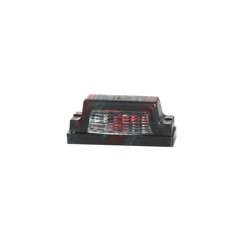 Lanterna Luz de Placa - Universal - Cristal, Preto - Pl05440017