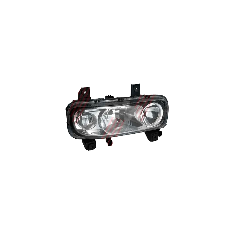 Farol sem Farolete com Lente de Vidro - Mb Atego 2010 - Lado Direito - 30566